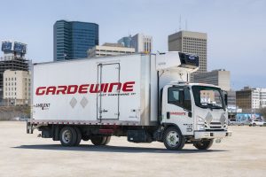 Medium Sized Truck of Gardewine for Shipments