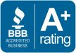 Logo of BBB Accredited Business with A+ Rating - Gardewine