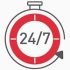 24/7 Icon